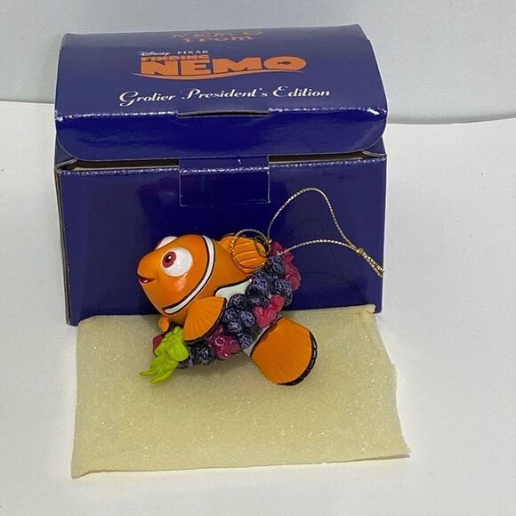 Disney Multicolor Nemo From Finding Nemo Grolier President's Edition Ornament - Picture 1 of 8
